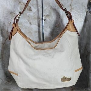 Dooney & Bourke Tan Tortoise Shell TOTE Handbag Purse